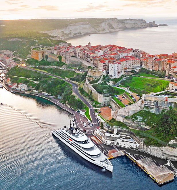Emerald Azzurra in Bonifacio, Corsica, France