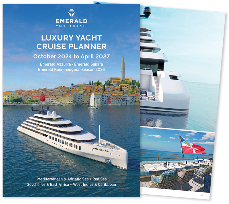 Emerald Luxury Yacht Cruise Planner 2024-2027