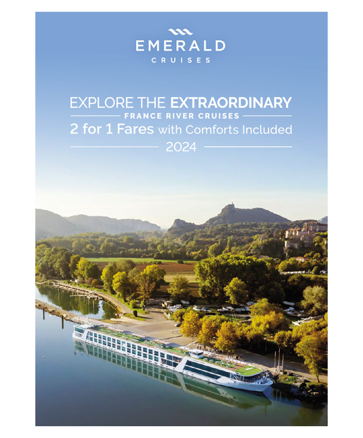 Request Cruise Brochures for 2025 & 2025 Emerald Cruises