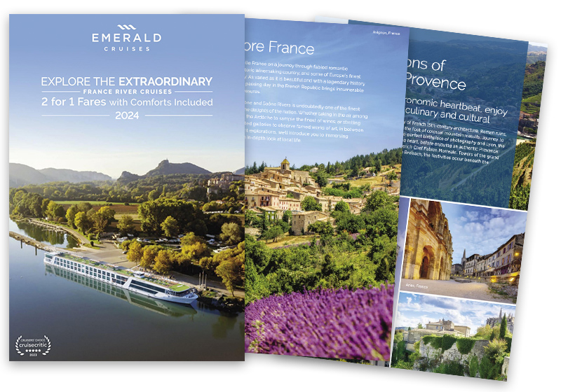 Emerald France River Cruising Guide Brochure