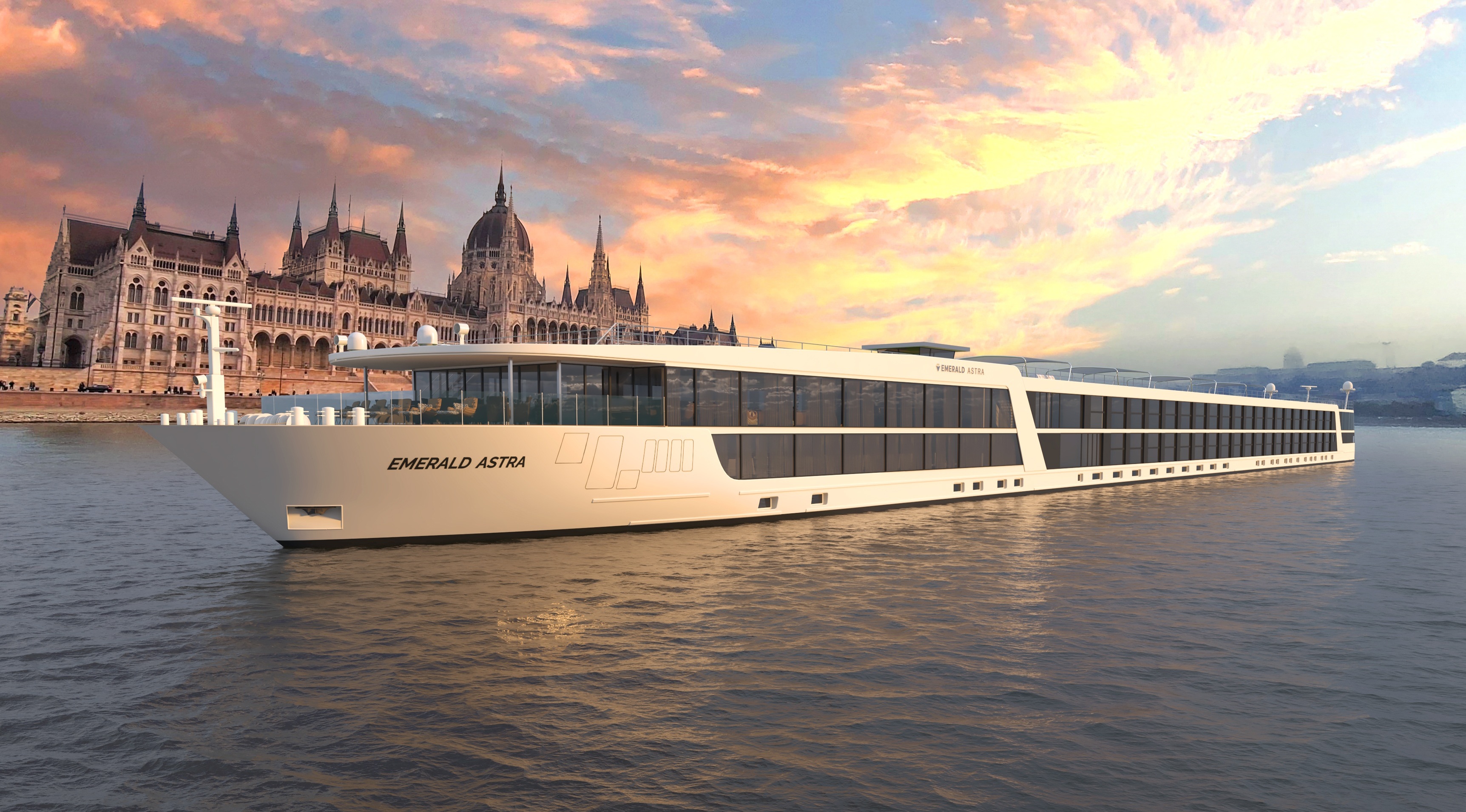 Emerald Astra River Ship in Budapest