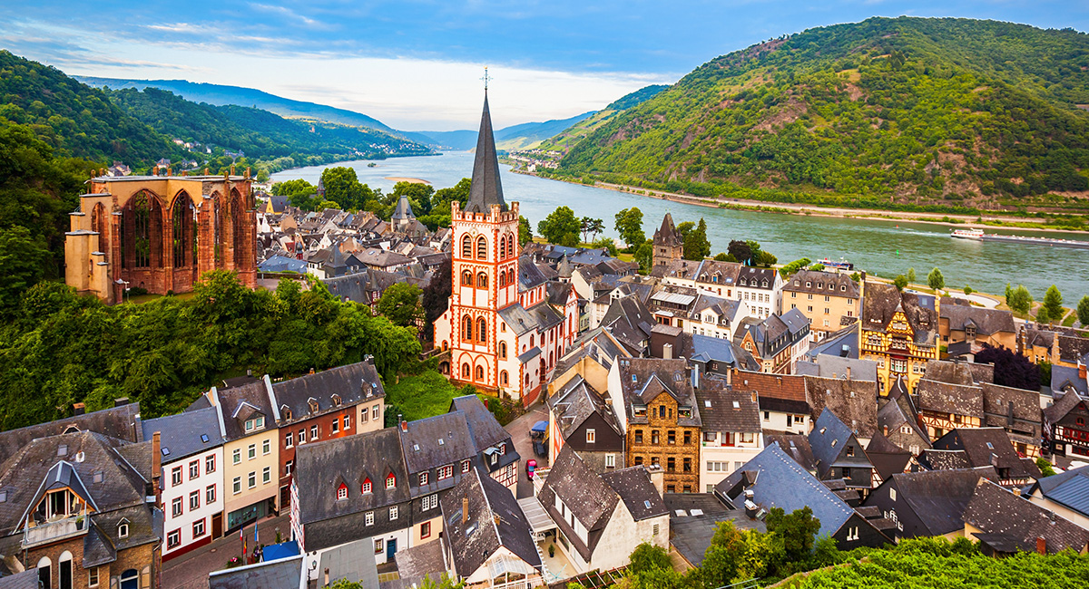 Rhine River in Germany