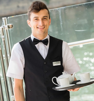 Wait Staff on Emerald river cruise ship