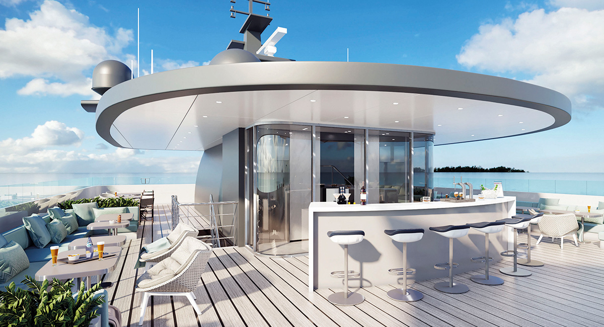 Emerald Azzurra sky deck