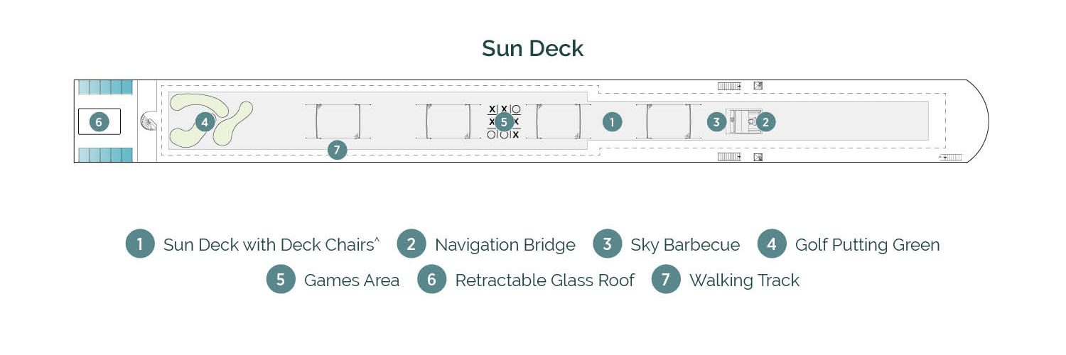 Emerald Star ship sun deck