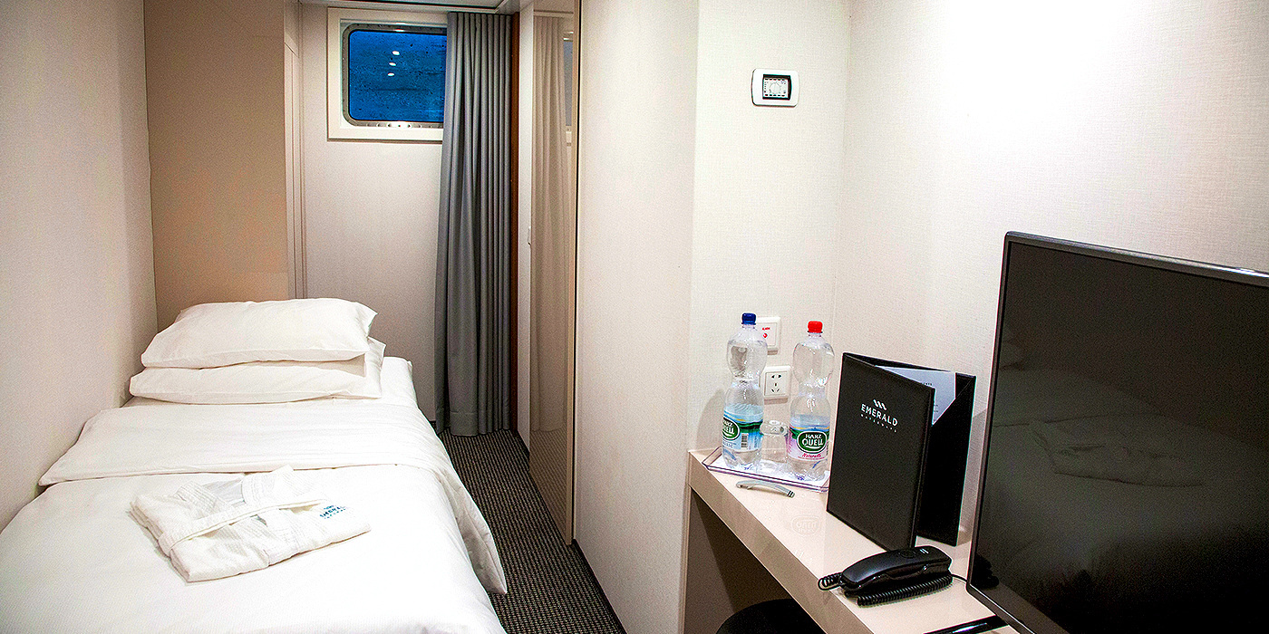 emerald single stateroom - solo travelers