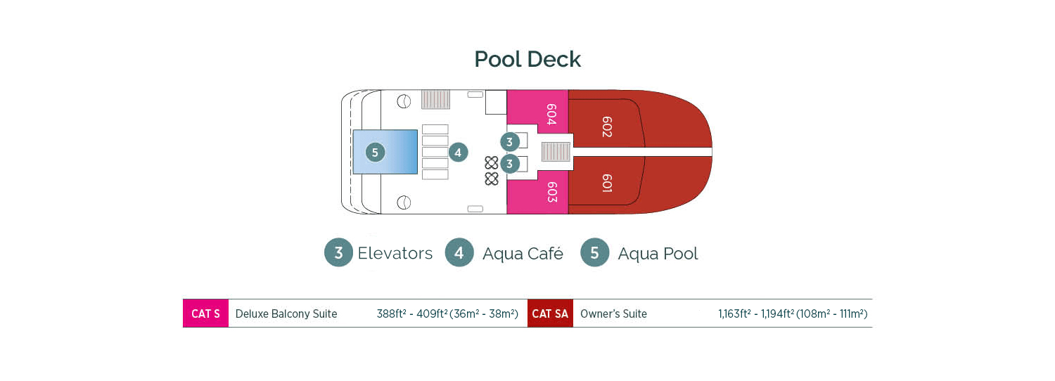 Emerald Yachts - Pool Deck